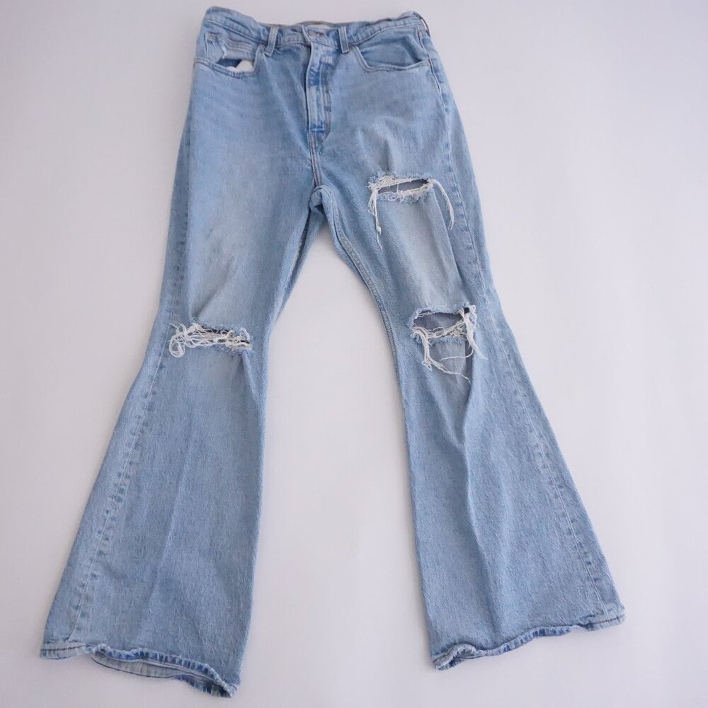 Levi's Light Blue Flare Jeans